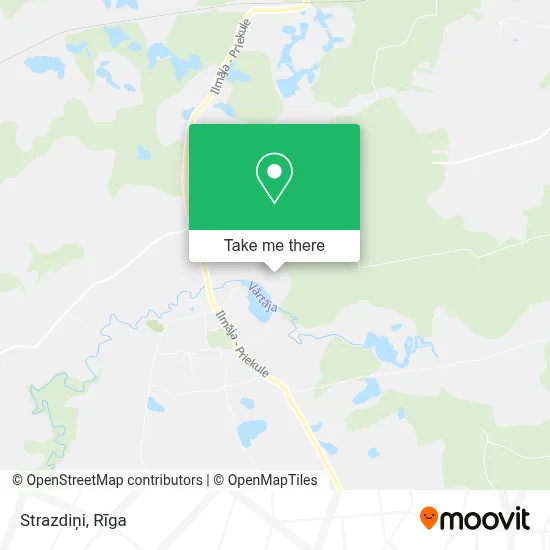 Strazdiņi map