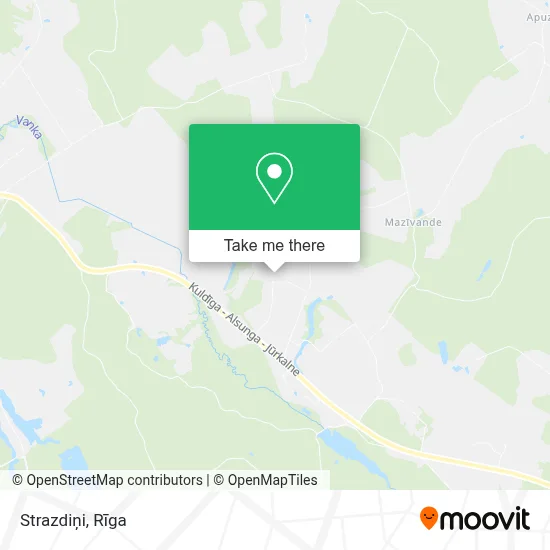 Strazdiņi map