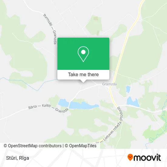 Stūri map