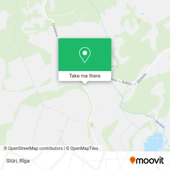 Stūri map