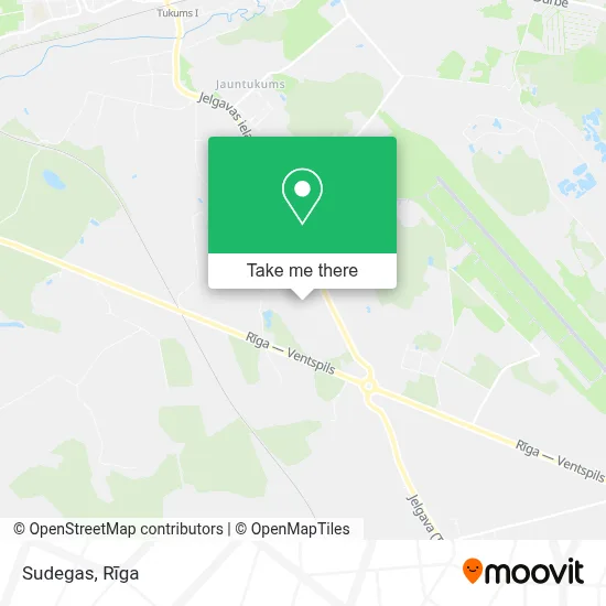 Sudegas map