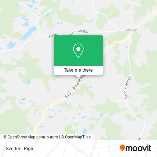 Svēderi map