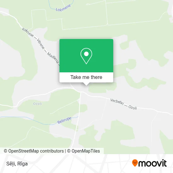 Sēļi map