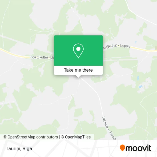 Tauriņi map
