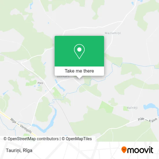 Tauriņi map
