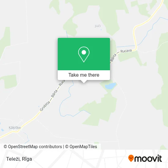 Teleži map
