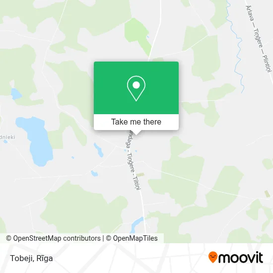 Tobeji map