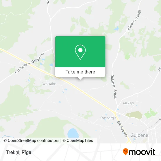 Trekņi map