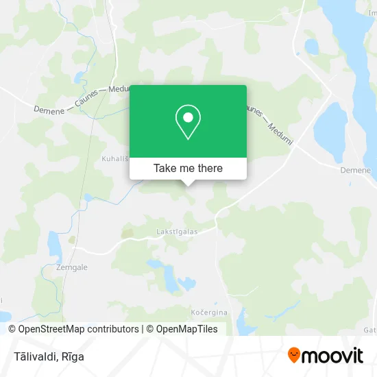 Tālivaldi map
