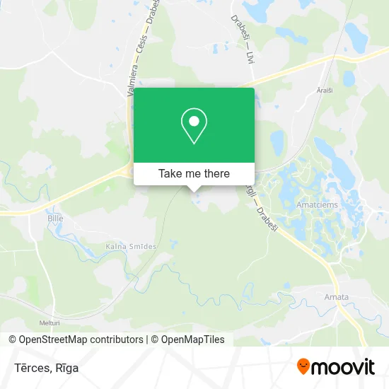 Tērces map