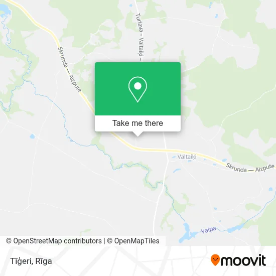 Tīģeri map