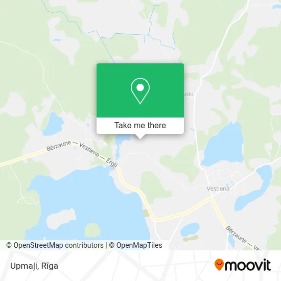 Upmaļi map