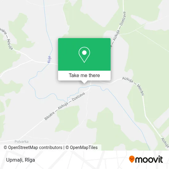 Upmaļi map