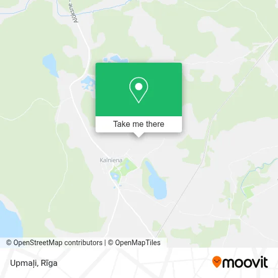 Upmaļi map