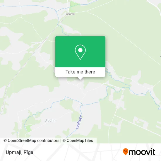 Upmaļi map