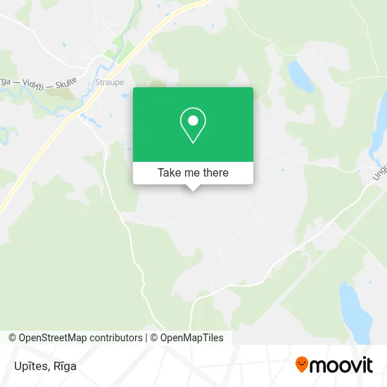 Upītes map
