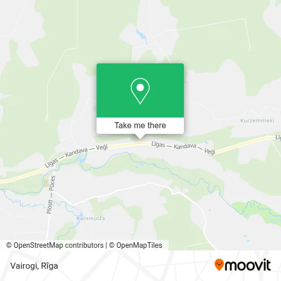 Vairogi map
