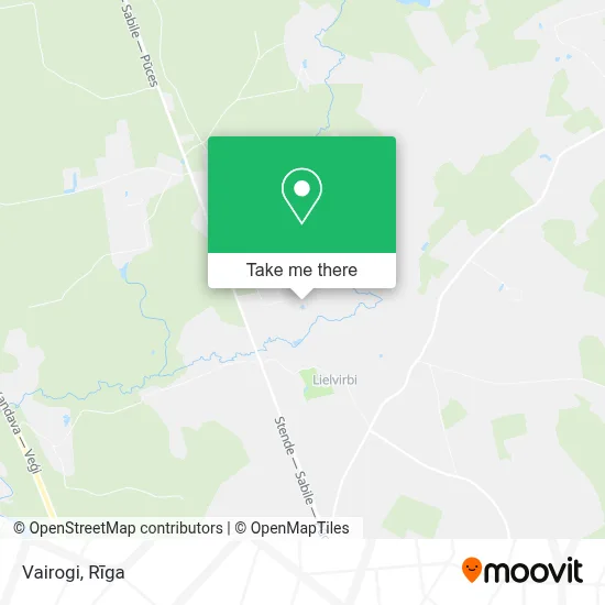 Vairogi map
