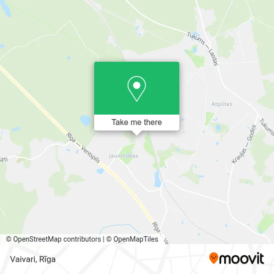 Vaivari map