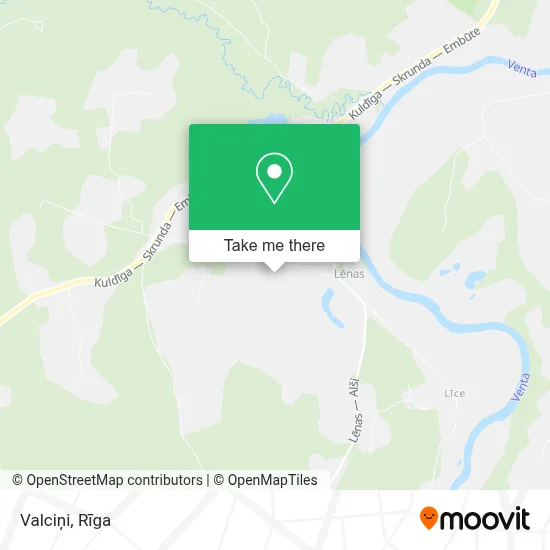 Valciņi map