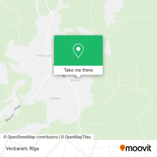Vecbarani map