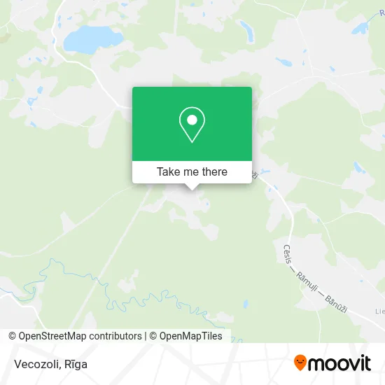 Vecozoli map