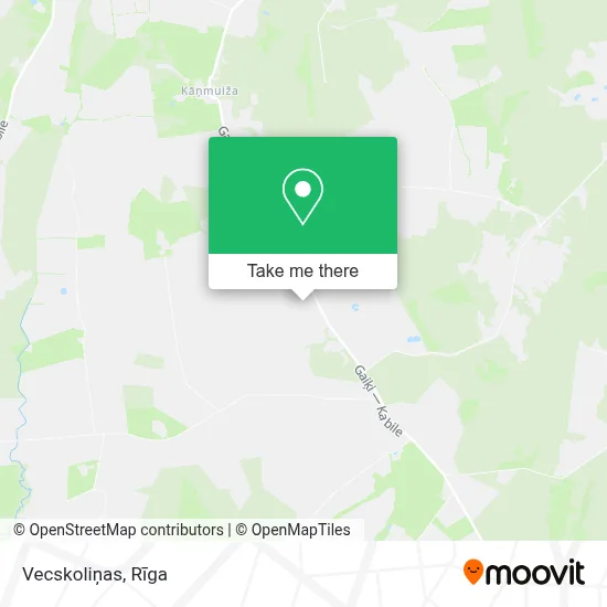 Vecskoliņas map