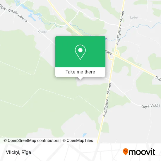 Vilciņi map