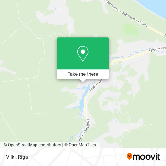 Vilki map