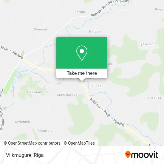 Vilkmugure map
