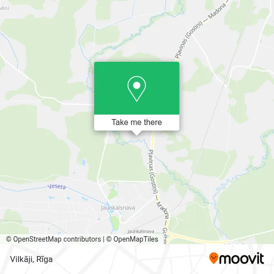 Vilkāji map