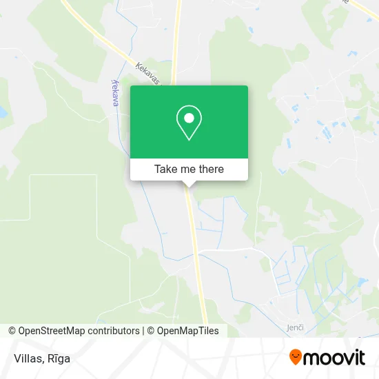Villas map