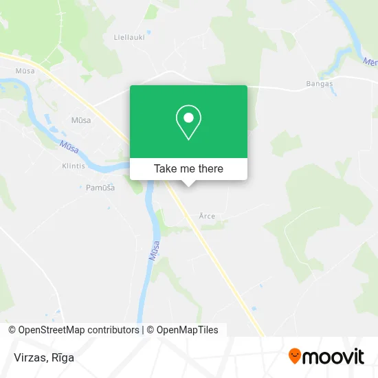 Virzas map
