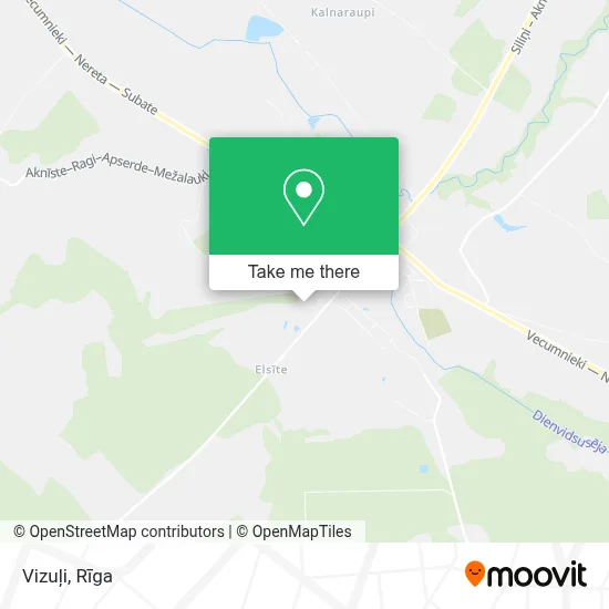 Vizuļi map