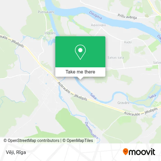 Vēji map