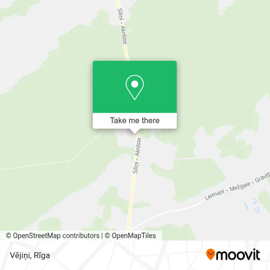 Vējiņi map