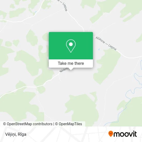 Vējiņi map