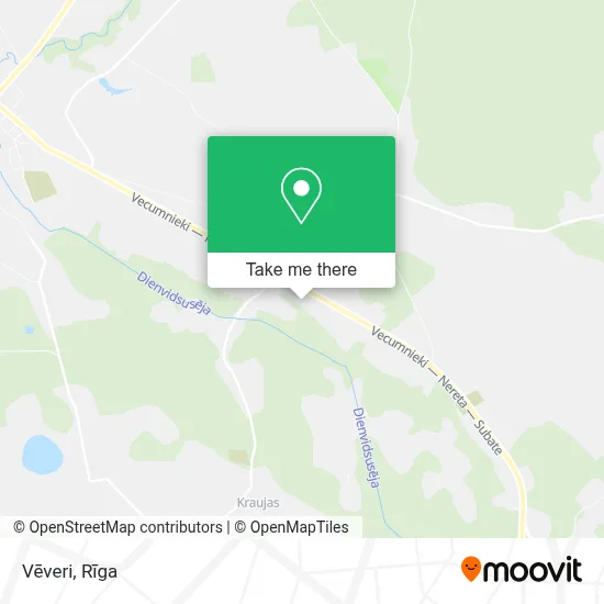 Vēveri map