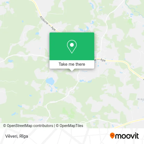 Vēveri map