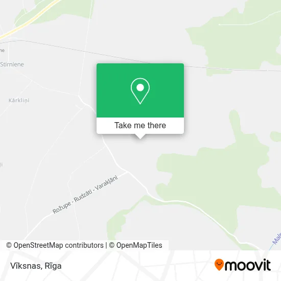 Vīksnas map