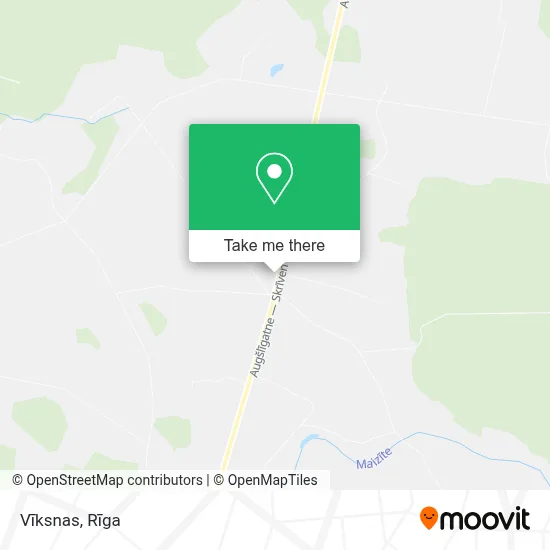 Vīksnas map