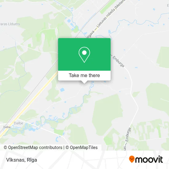 Vīksnas map