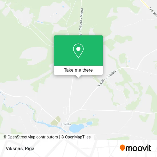 Vīksnas map
