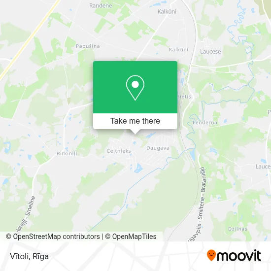 Vītoli map
