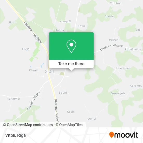 Vītoli map