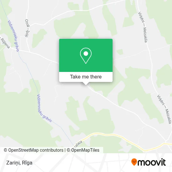 Zariņi map