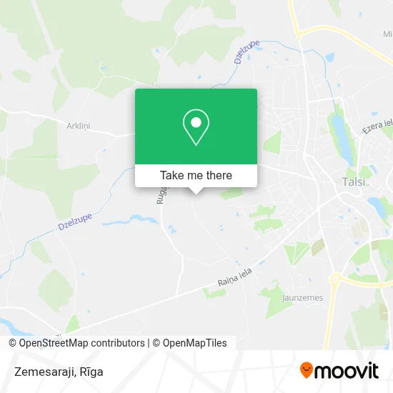 Zemesaraji map