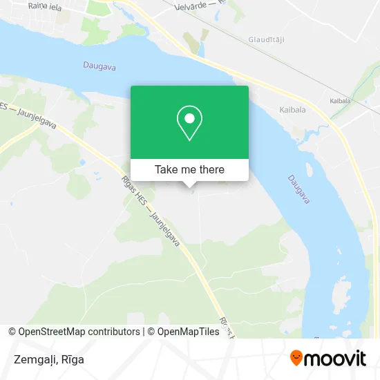 Zemgaļi map