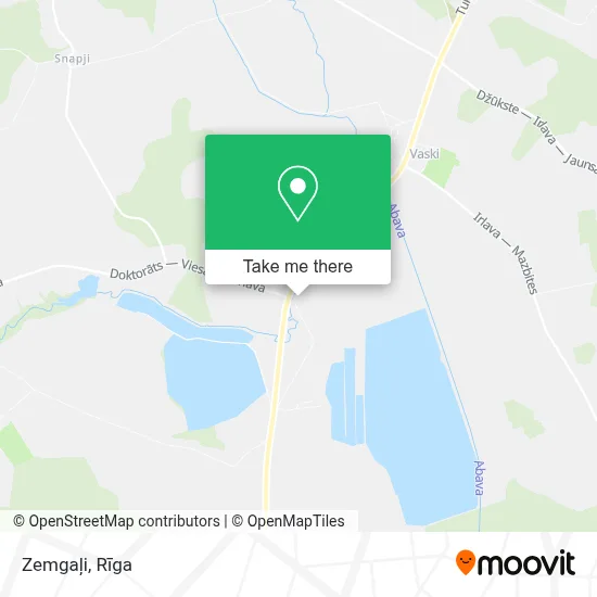 Zemgaļi map