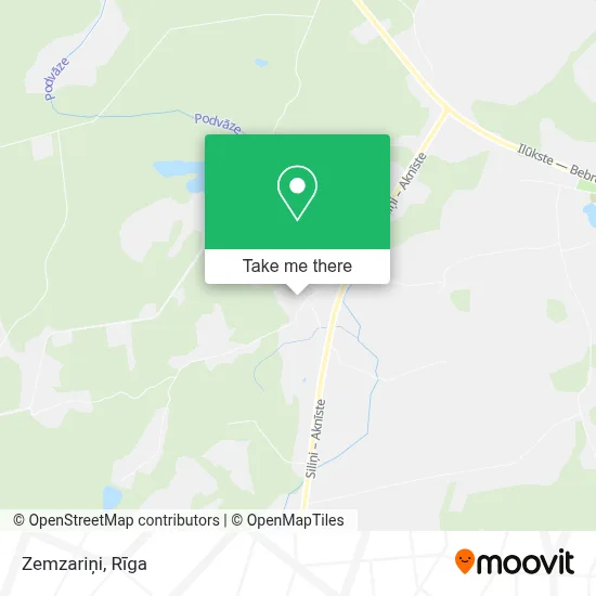Zemzariņi map
